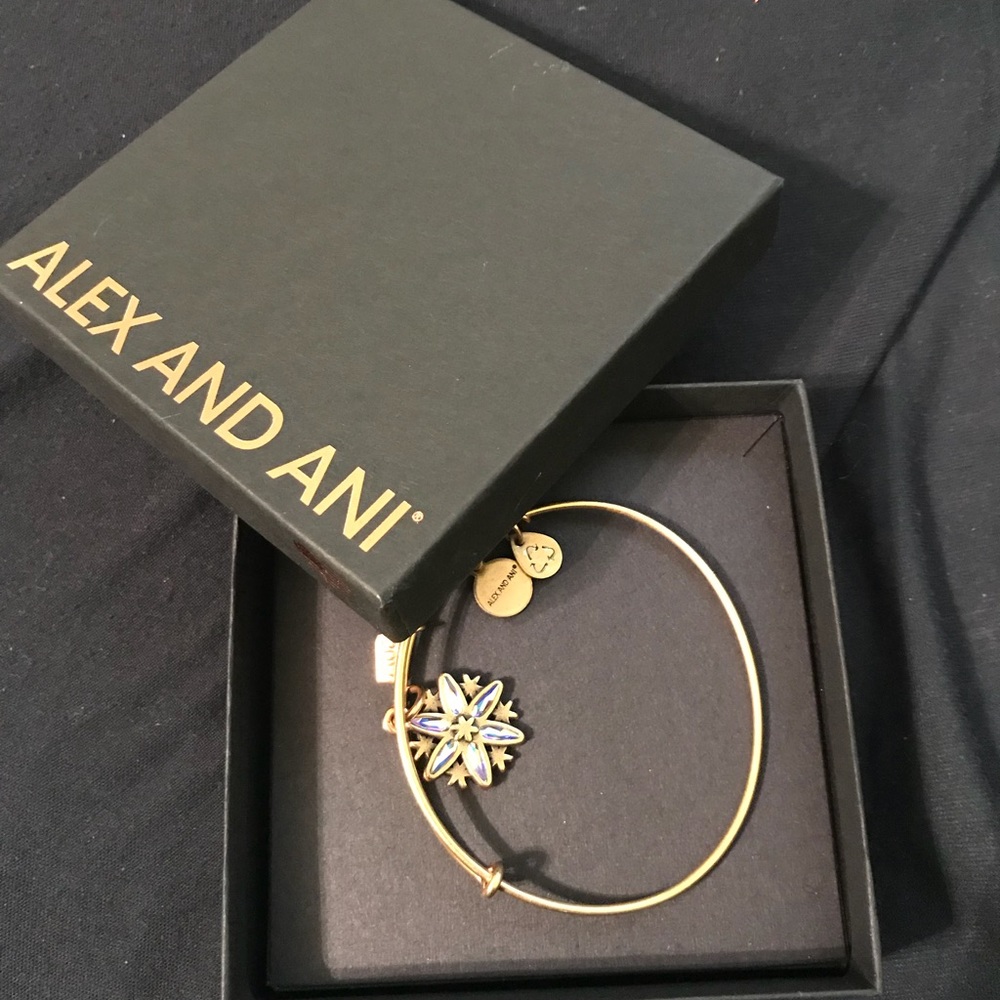 Alex & Ani Gold Star Bracelet